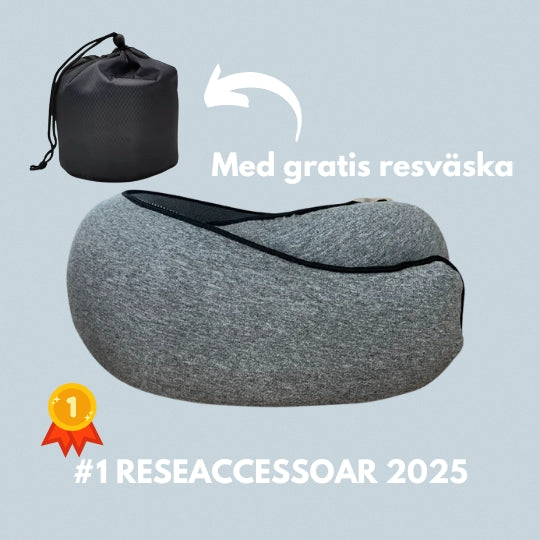 ReseDröm™ | Säg adjö till nackvärk och obekväm sömn när du reser!