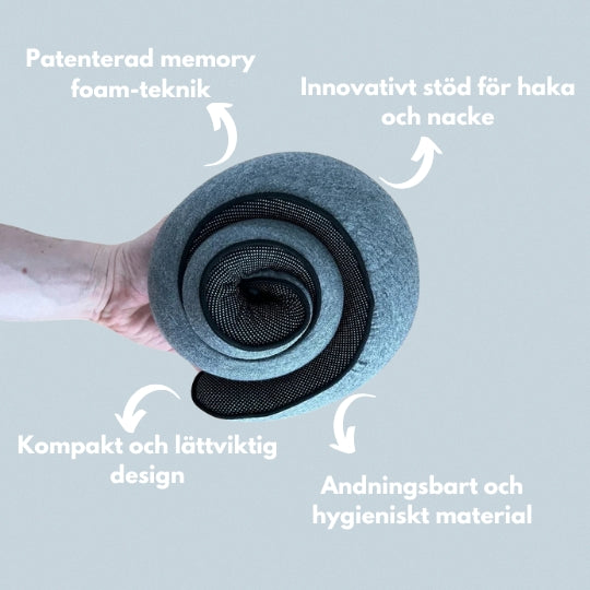 ReseDröm™ | Säg adjö till nackvärk och obekväm sömn när du reser!