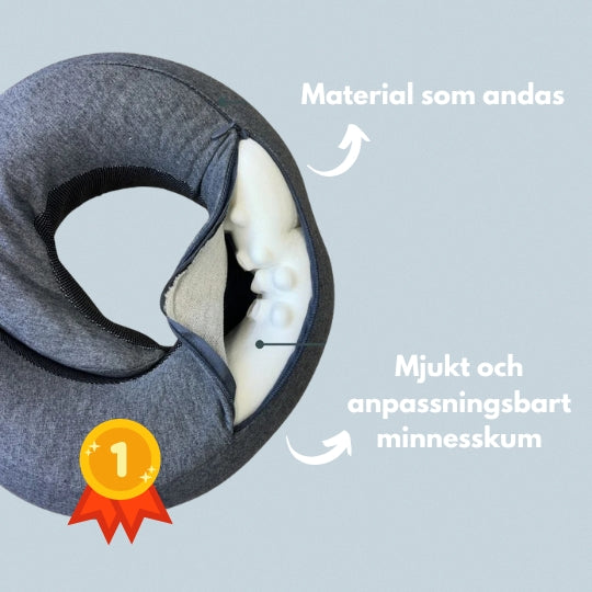 ReseDröm™ | Säg adjö till nackvärk och obekväm sömn när du reser!