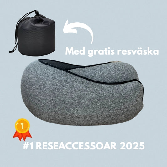 ReseDröm™ | Säg adjö till nackvärk och obekväm sömn när du reser!