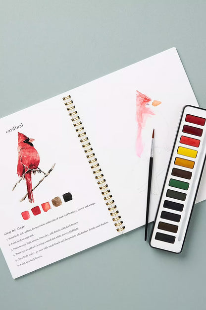 Akvarellia™ | Tänd din kreativitet med vår roliga arbetsbok för akvarell!