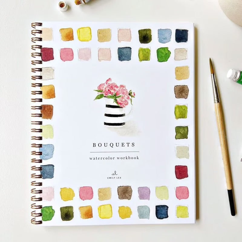 Akvarellia™ | Tänd din kreativitet med vår roliga arbetsbok för akvarell!