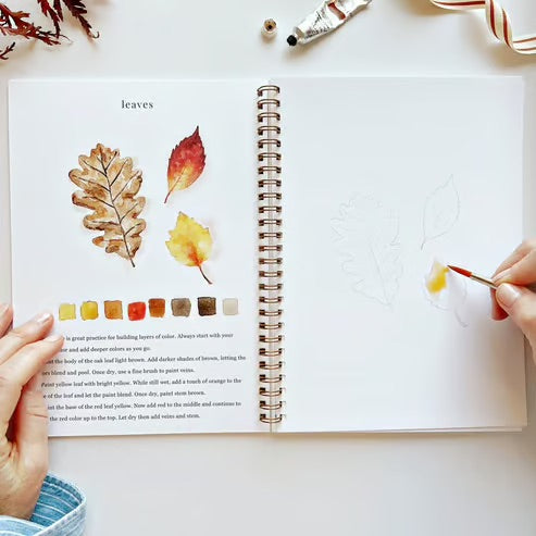 Akvarellia™ | Tänd din kreativitet med vår roliga arbetsbok för akvarell!