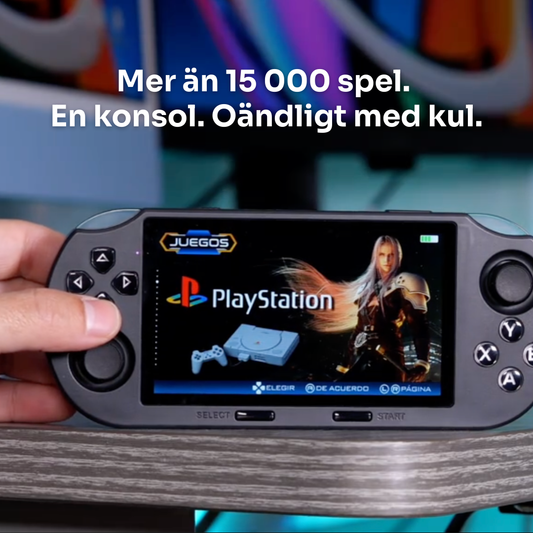 SpelMax 3000™ | Spelnostalgi i fickformat – tusentals klassiker, var du än är!