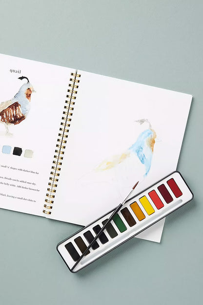 Akvarellia™ | Tänd din kreativitet med vår roliga arbetsbok för akvarell!